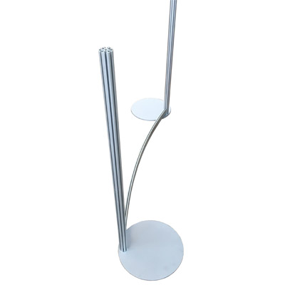 Systemstellwand R8 mit drehbarem Tellerfuß