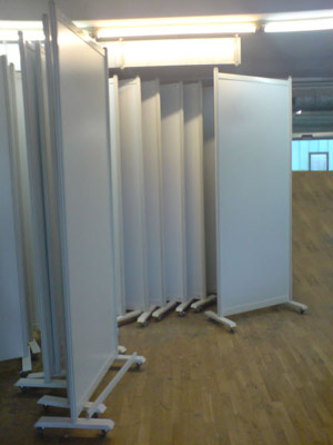 Stellwand R8 mit Rollfu