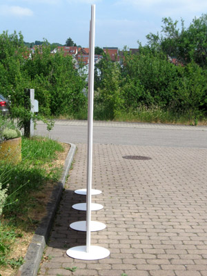 Stellwand R8 Tellerfuß